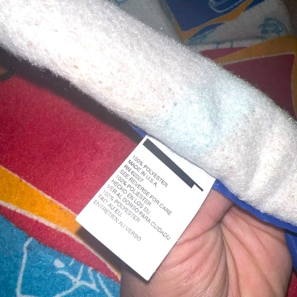 Rare Scooby-Doo Posing Vintage 1980's 80's Cartoon Throw Blanket 59 X 41 - Picture 2 of 3